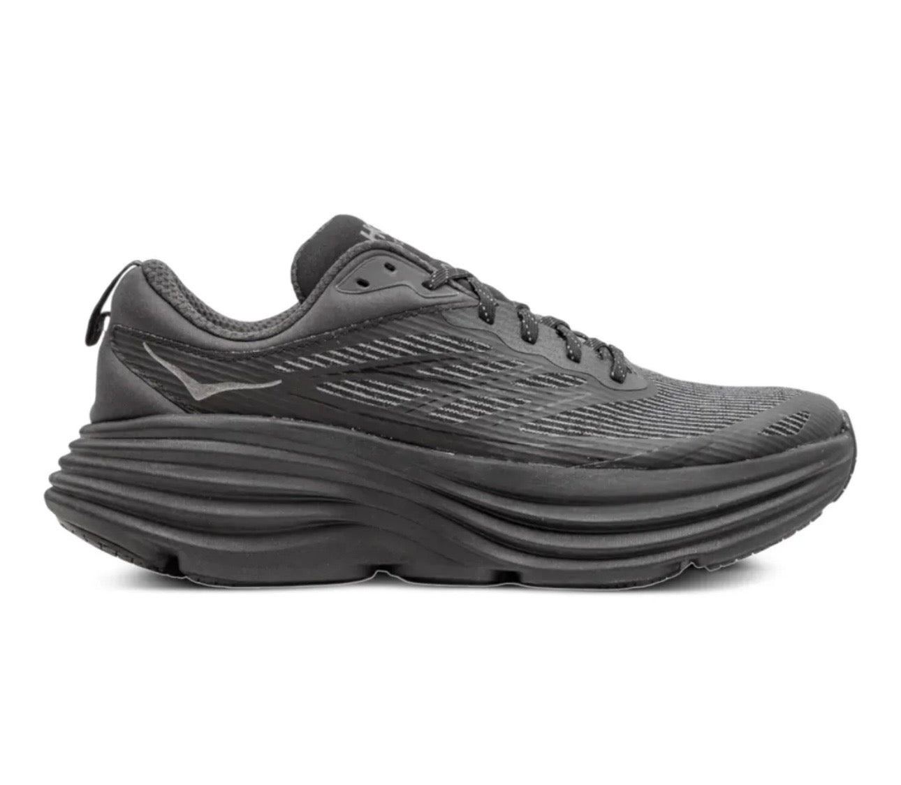 נעלי Hoka Bondi 8 Ts Black מקוריות בעיצוב אופנתי עכשווי לקידום אתר