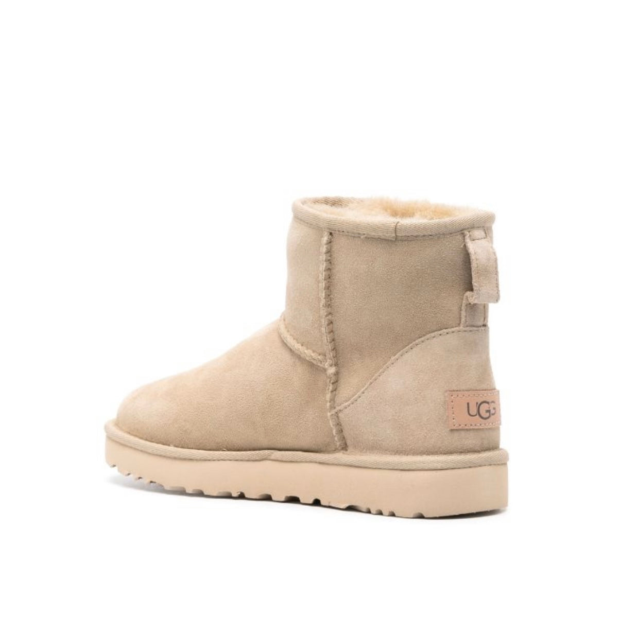 Ugg classic ankle boots cream
