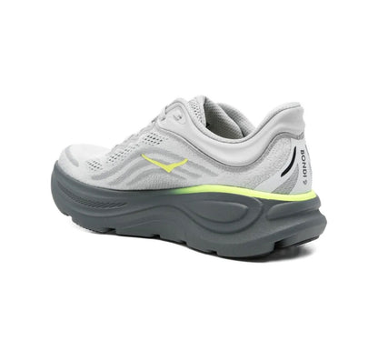 Hoka Bondi 9 Grey Yellow