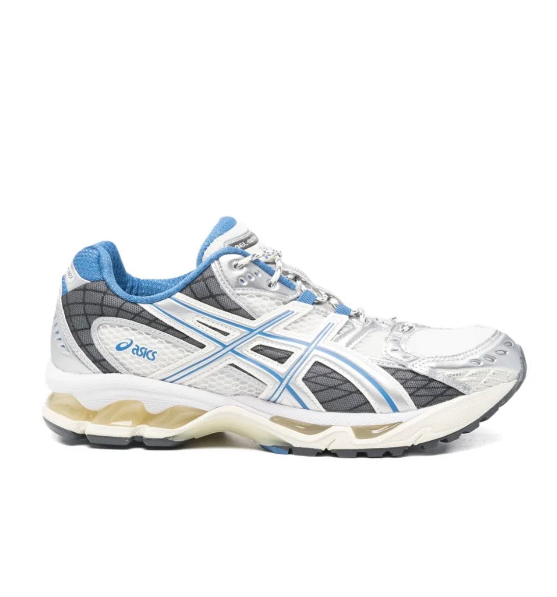 נעלי Asics Gel Nimbus White Blue מקוריות בעיצוב אופנתי עכשווי לקידום אתר