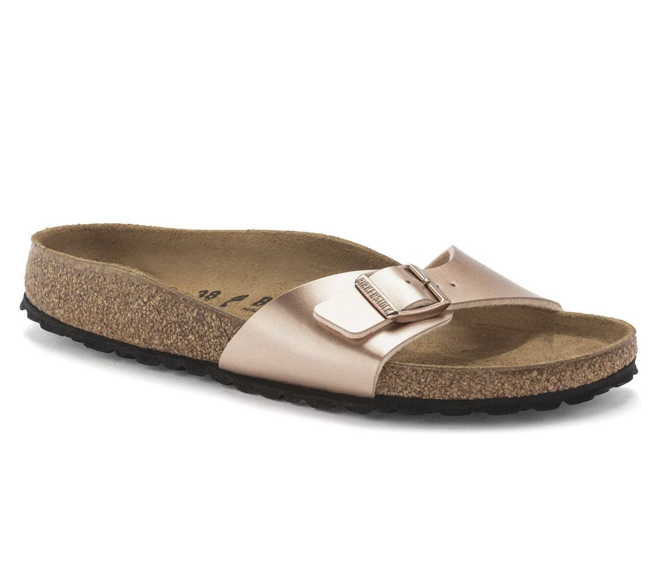 נעלי Birkenstock Madrid Rose Gold מקוריות בעיצוב אופנתי עכשווי לקידום אתר