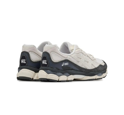 Asics Gel NYC White dark blue מידות 37, 43