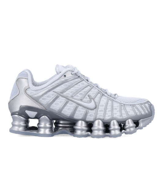 Nike Shox White Silver