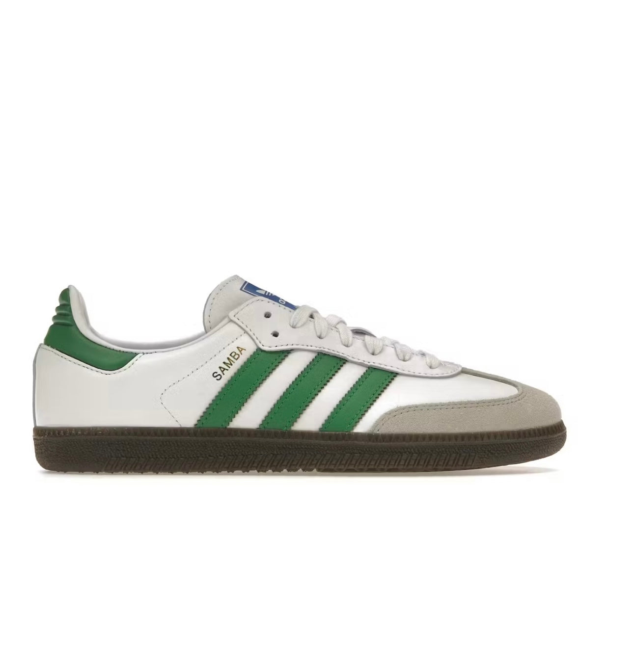 Adidas Samba white  green grey