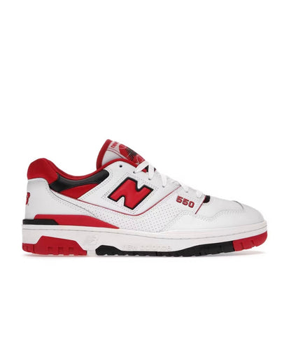 נעלי New Balance 550 White Red מקוריות בעיצוב אופנתי עכשווי לקידום אתר