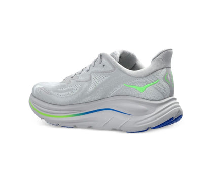 Hoka Clifton 10 Grey Light Green Blue
