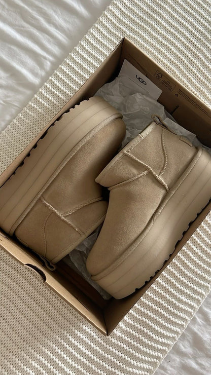 Ugg Classic Ultra Mini Platform "Mustard Seed"