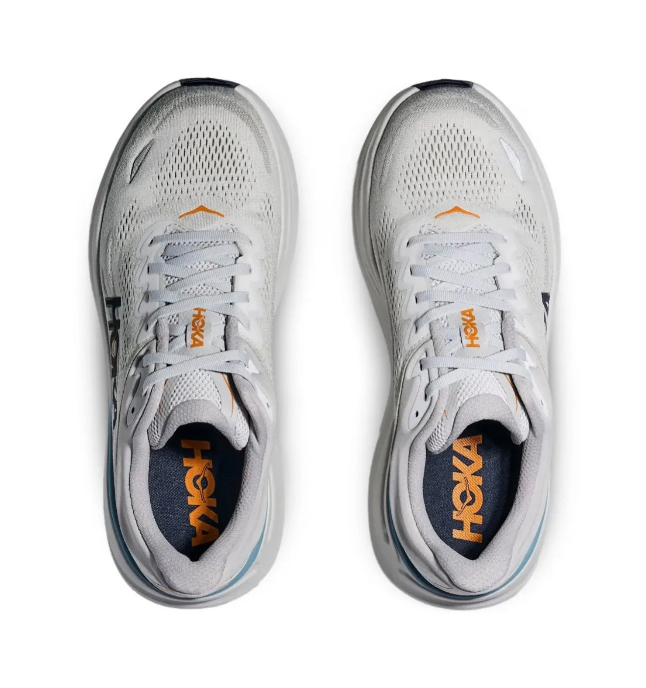 Hoka Bondi 9 Grey Light Blue