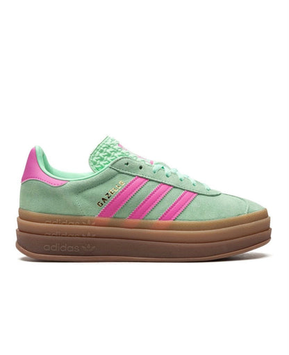 נעלי Adidas gazelle platform Turkiz Pink מקוריות בעיצוב אופנתי עכשווי לקידום אתר