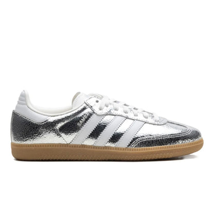 נעלי Adidas Samba silver מקוריות בעיצוב אופנתי עכשווי לקידום אתר