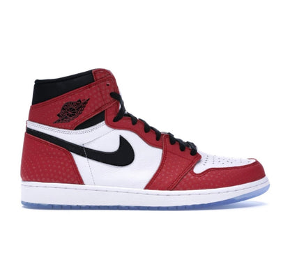 נעלי AirJordan 1 Retro High Spider-Man מקוריות בעיצוב אופנתי עכשווי לקידום אתר
