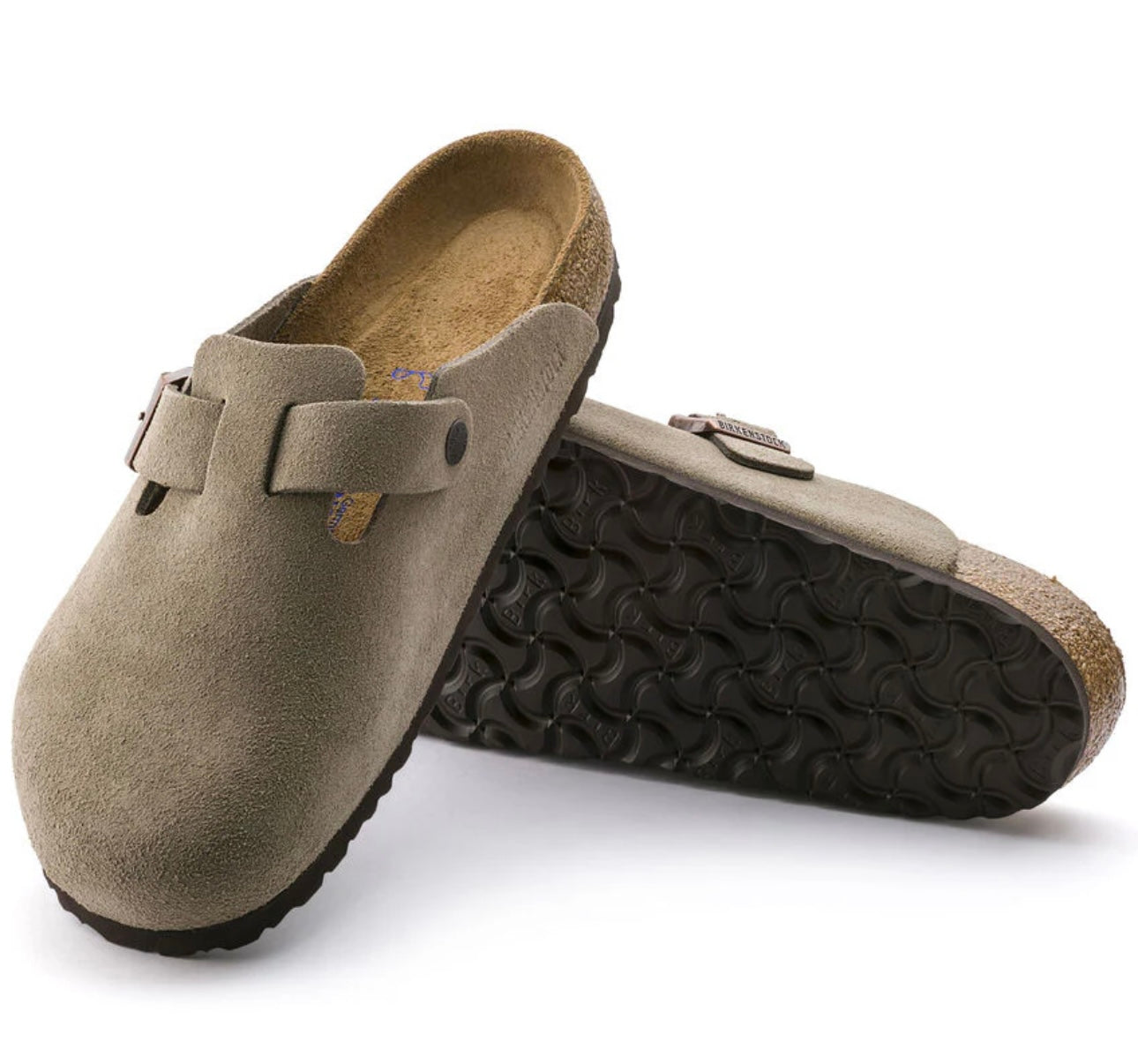 Birkenstock slippers grey
