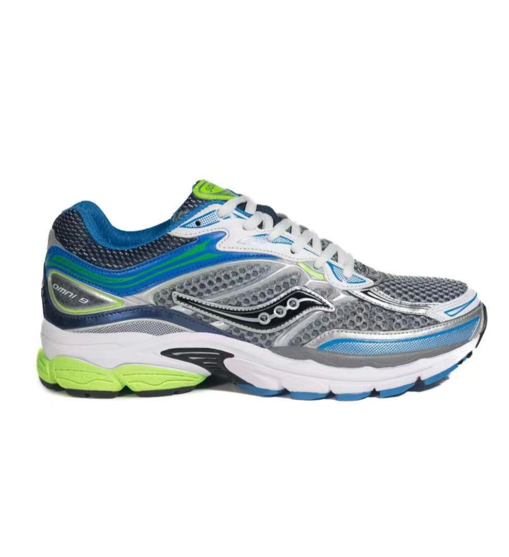 Saucony Omni 9 Grey Blue Green