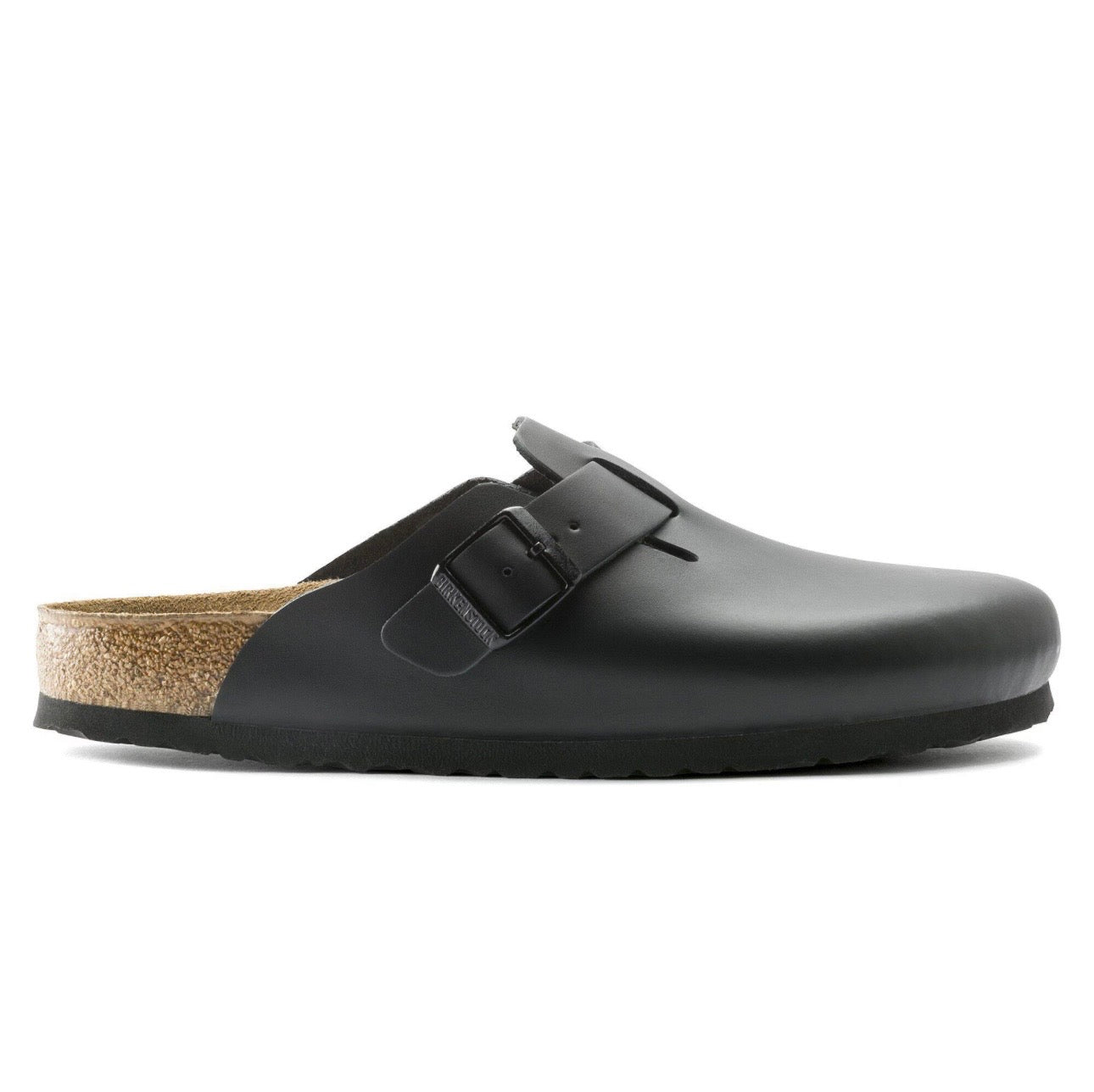 נעלי Birkenstock Boston leather black מקוריות בעיצוב אופנתי עכשווי לקידום אתר
