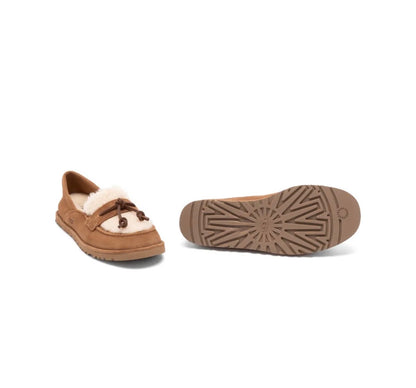 Ugg Zora shearling-trim Brown