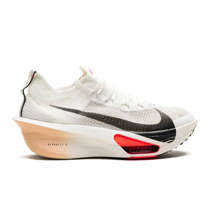 נעלי Nike ZOOMX Vaporfly white black peach מקוריות בעיצוב אופנתי עכשווי לקידום אתר