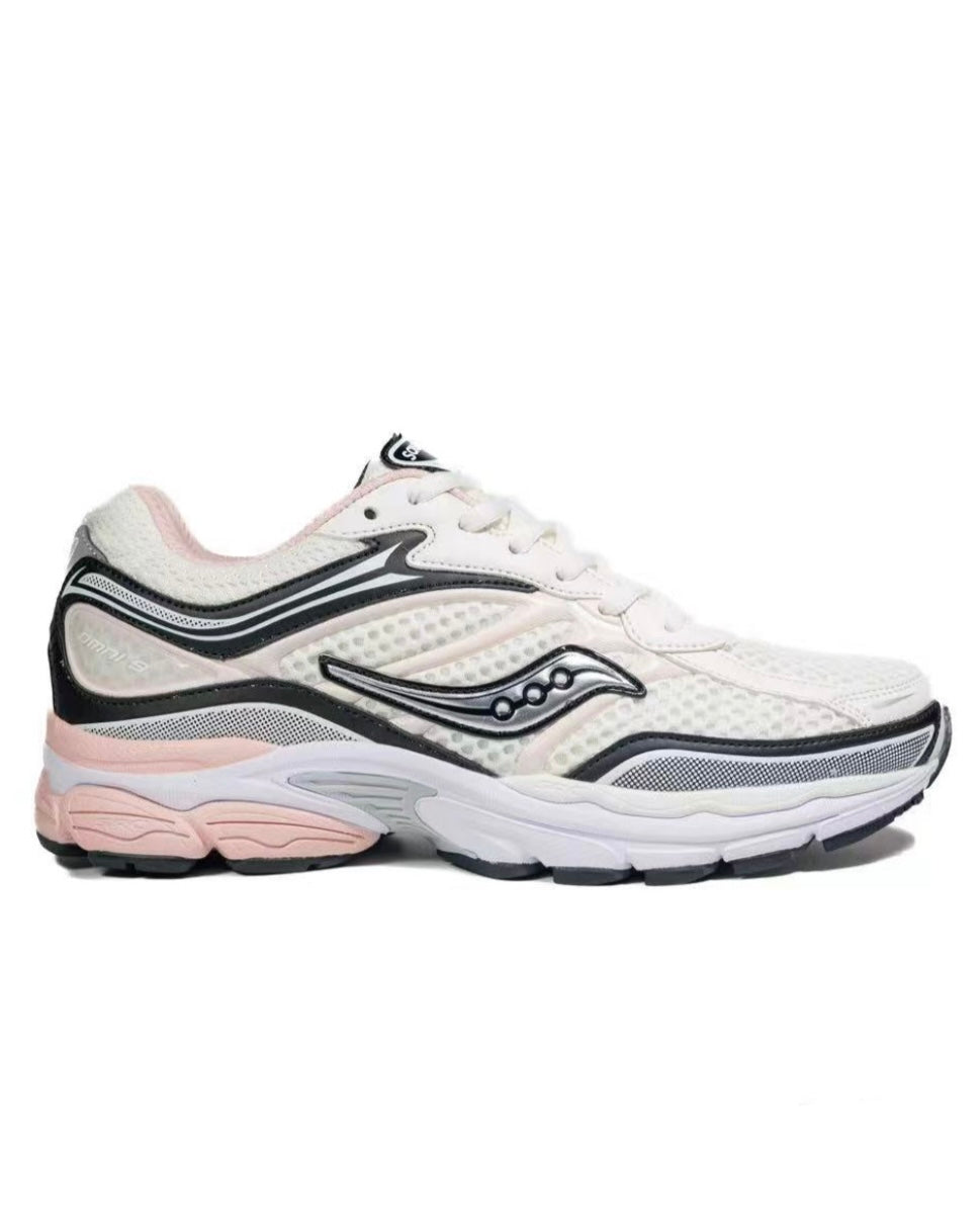 Saucony Omni 9 White Grey Pink