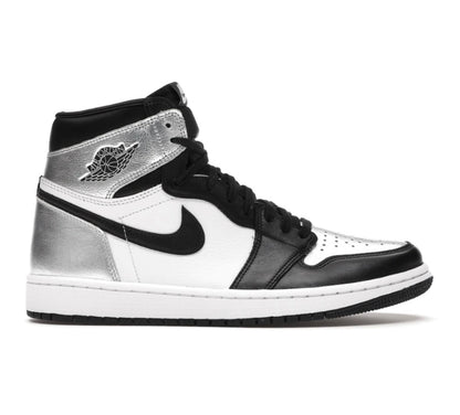 נעלי Air Jordan 1 Retro High Silver Toe (W) מקוריות בעיצוב אופנתי עכשווי לקידום אתר
