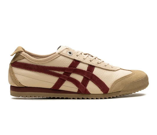 נעלי Onitsuka Tiger Mexico burgundy מקוריות בעיצוב אופנתי עכשווי לקידום אתר