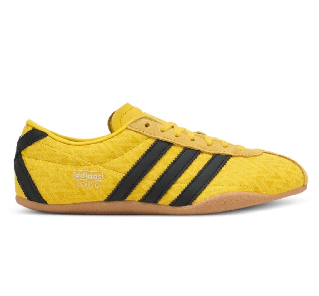 נעלי Adidas Tokyo yellow black מקוריות בעיצוב אופנתי עכשווי לקידום אתר
