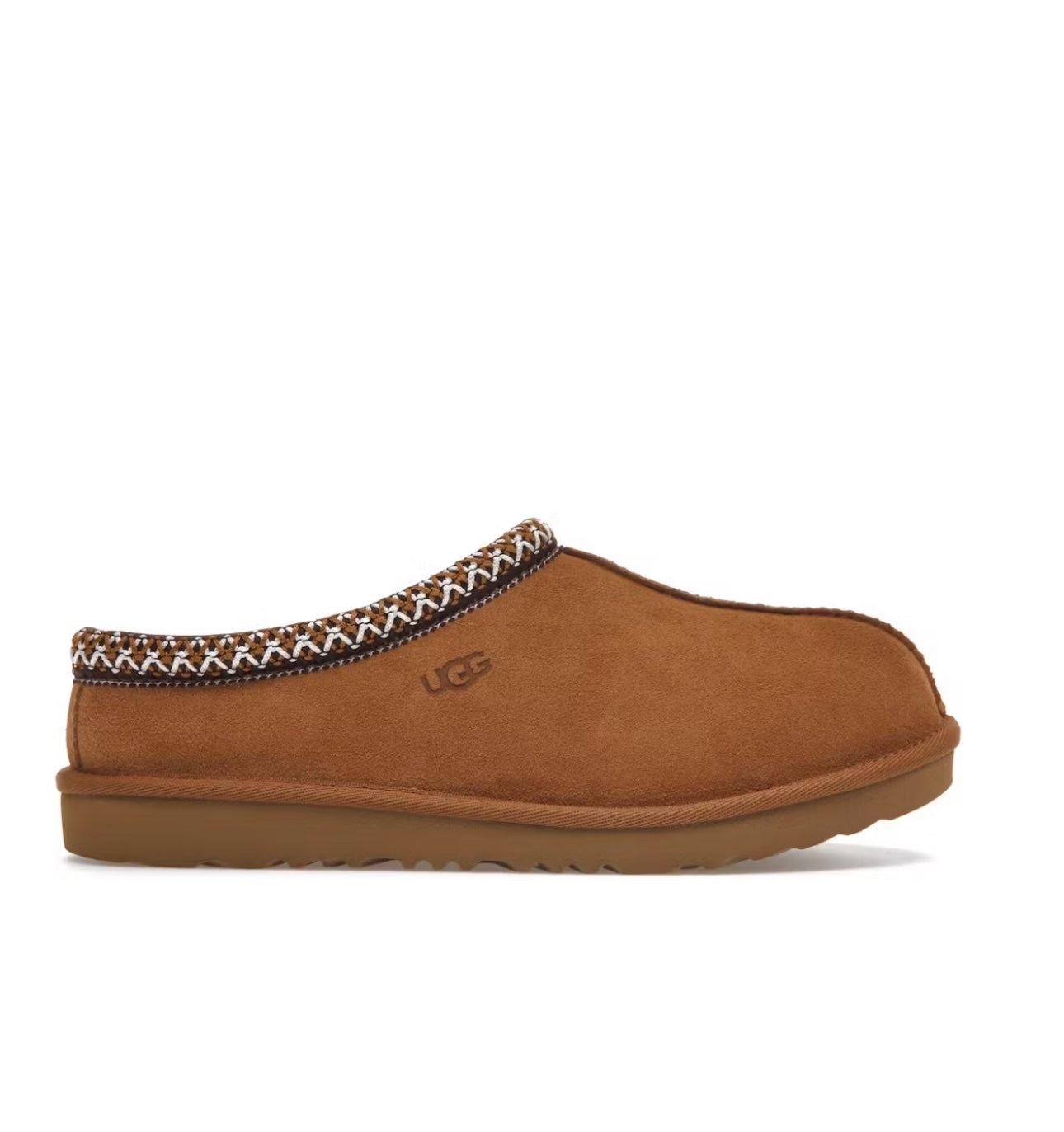 Ugg Tasman suede slippers camel black