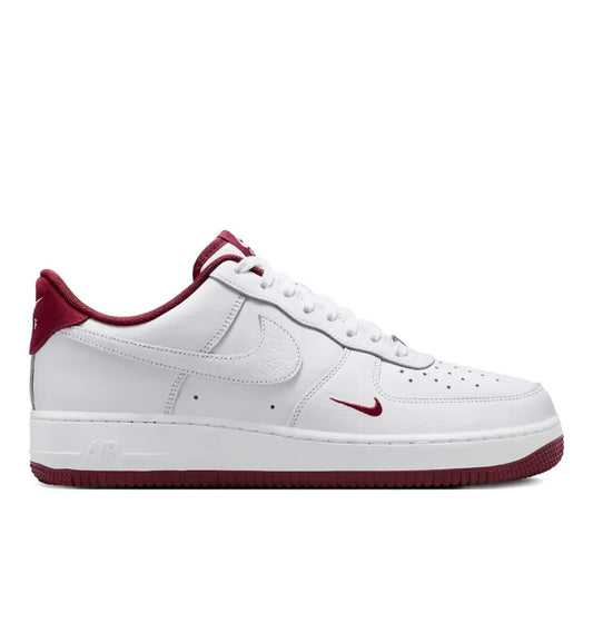 נעלי Nike AIR FORCE 1 White Red מקוריות בעיצוב אופנתי עכשווי לקידום אתר