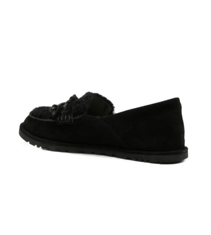 Ugg Zora shearling-trim Triple Black