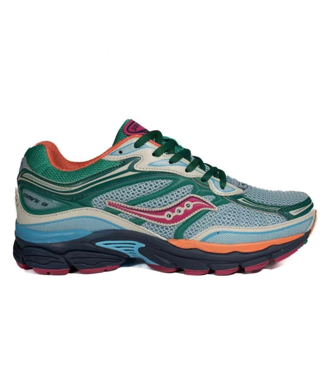 Saucony Omni 9 Blur Green Orange