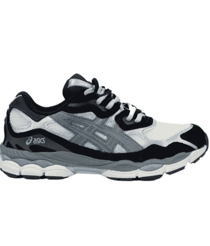 נעלי Asics Gel NYC Black White Gray מקוריות בעיצוב אופנתי עכשווי לקידום אתר