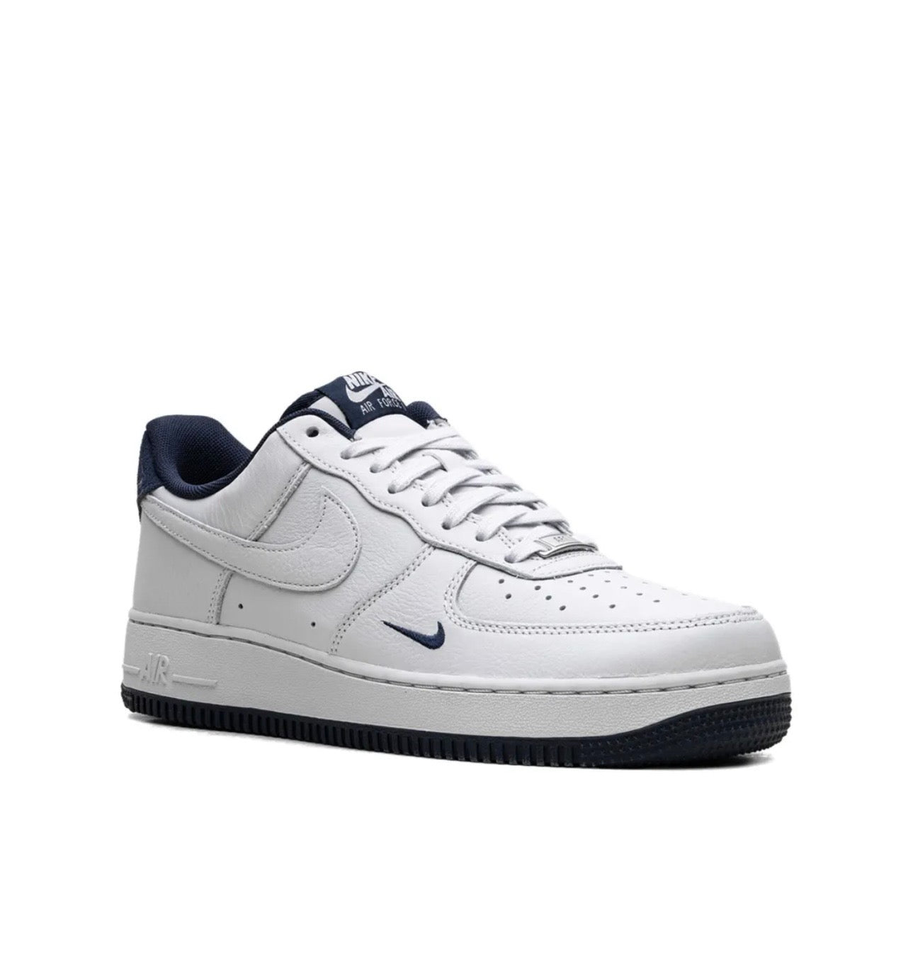 Nike AIR FORCE 1 White Navy Blue