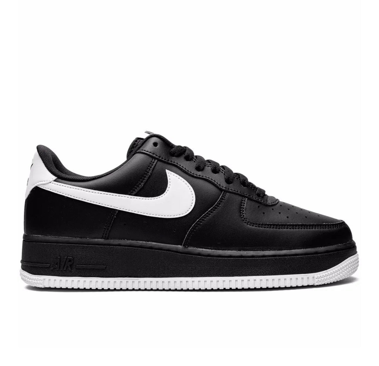 נעלי Nike AIR FORCE 1 Black White מקוריות בעיצוב אופנתי עכשווי לקידום אתר