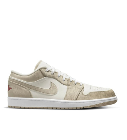 נעלי Jordan 1 Low SE Sail Rattan University Red מקוריות בעיצוב אופנתי עכשווי לקידום אתר