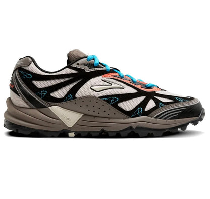 נעלי brooks Cascadia Grey Cream Black מקוריות בעיצוב אופנתי עכשווי לקידום אתר