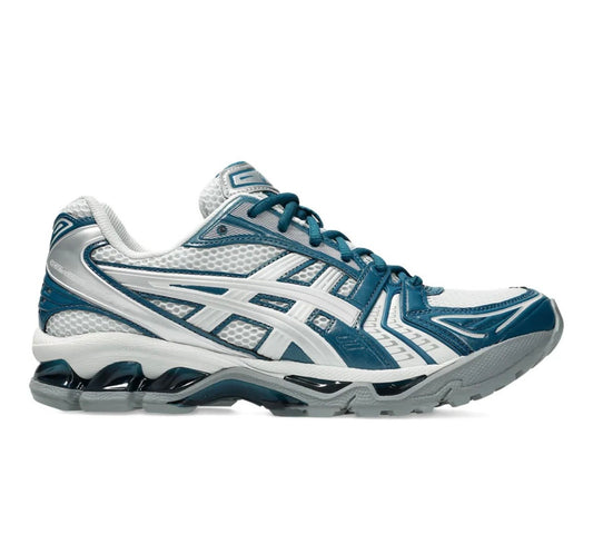 נעלי ASICS GEL-Kayano White Blue מקוריות בעיצוב אופנתי עכשווי לקידום אתר