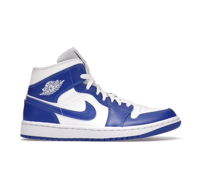 נעלי Air Jordan 1 Mid Kentucky Blue מקוריות בעיצוב אופנתי עכשווי לקידום אתר
