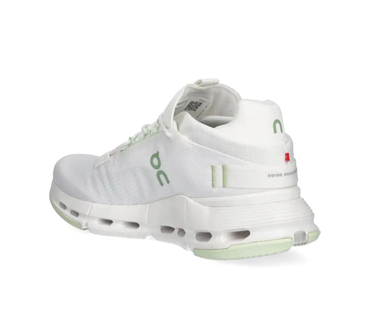 On Cloudnova White Green