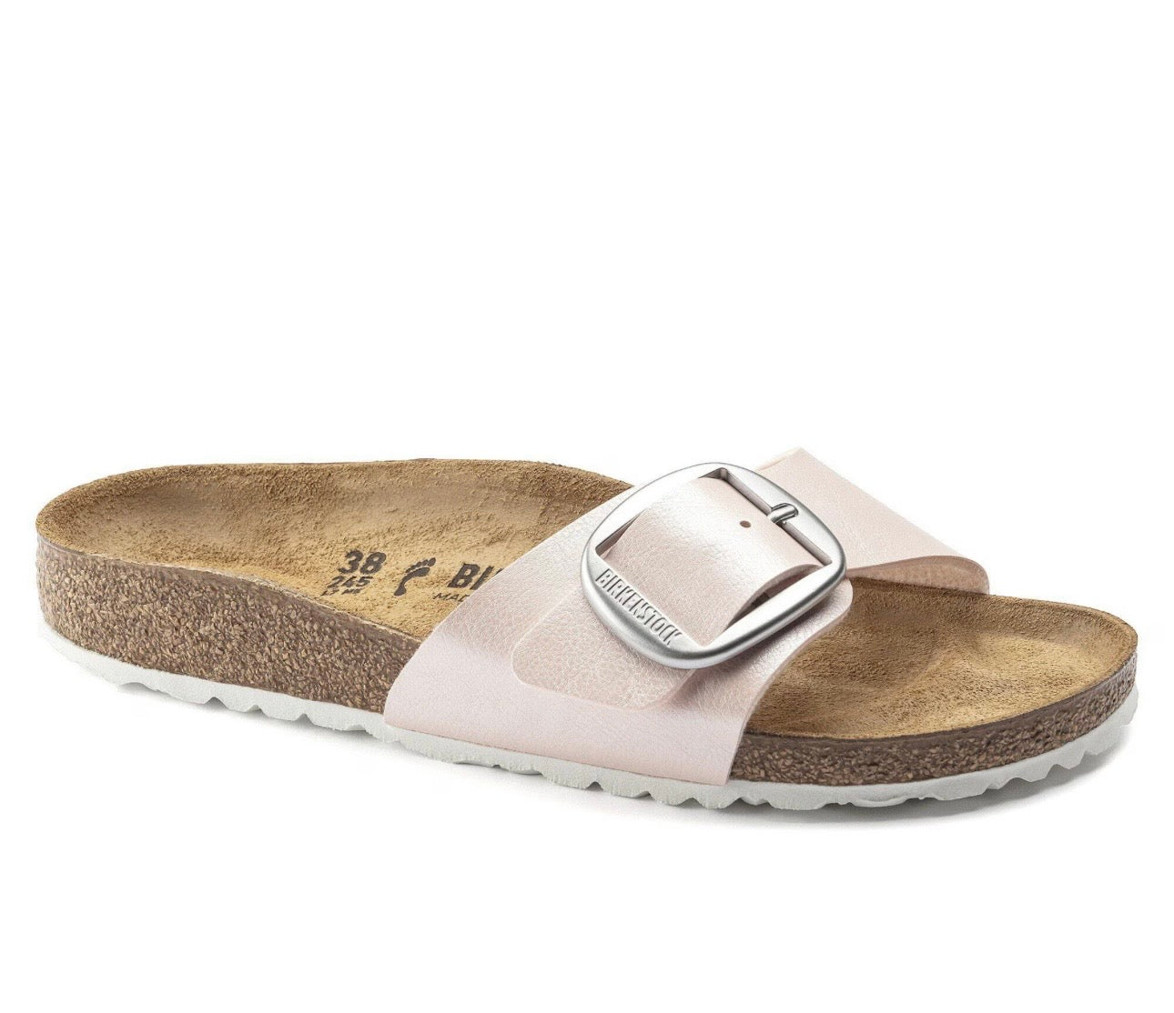 נעלי Birkenstock Madrid Pink Silver מקוריות בעיצוב אופנתי עכשווי לקידום אתר