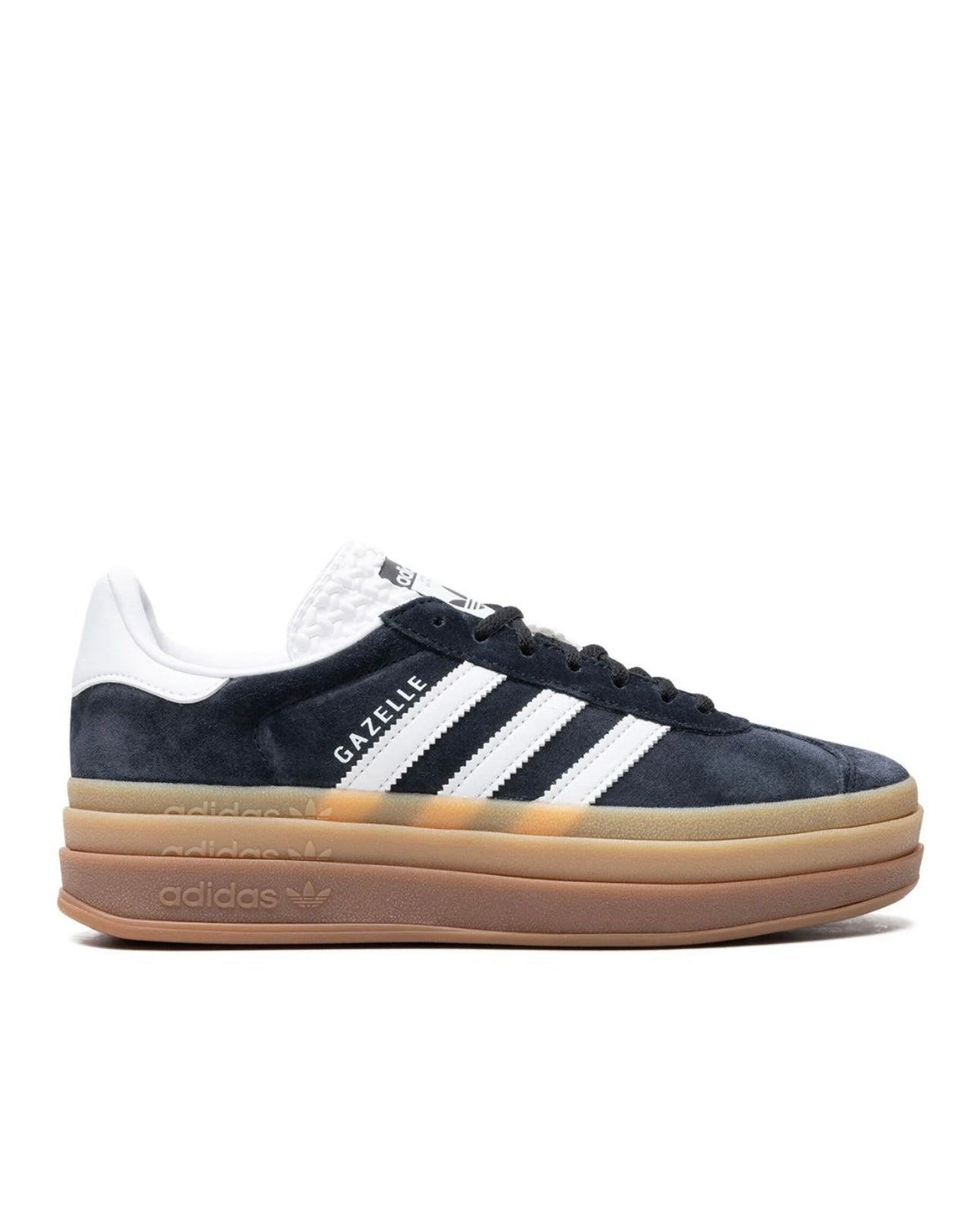 Adidas gazelle platform Black