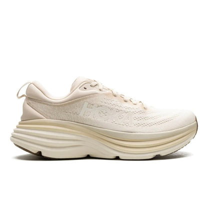 נעלי HOKA Bondi 8 Cream מקוריות בעיצוב אופנתי עכשווי לקידום אתר