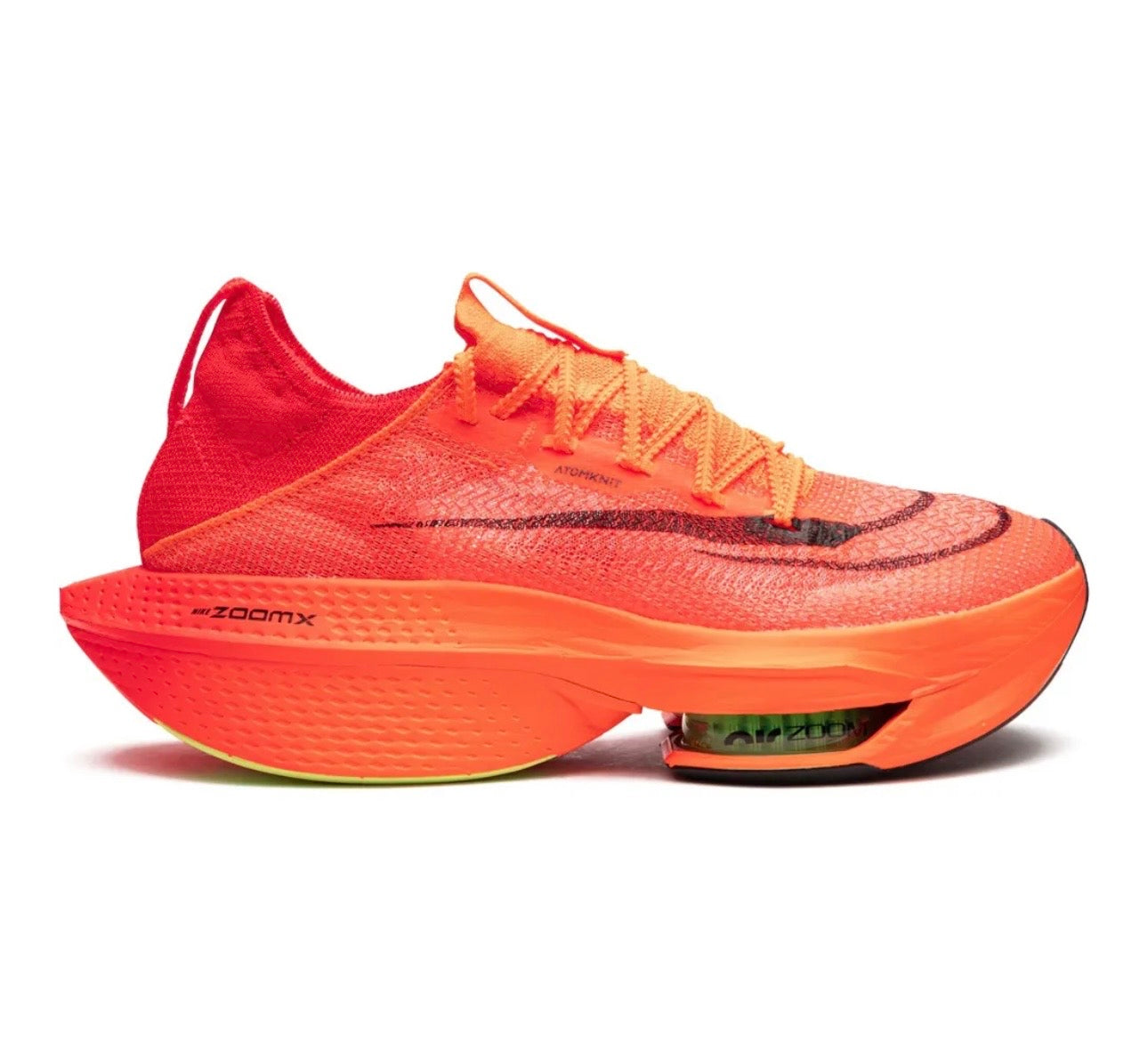 נעלי Nike ZOOMX Vaporfly orange מקוריות בעיצוב אופנתי עכשווי לקידום אתר