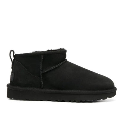נעלי Ugg classic ultra mini  ankle boots black מקוריות בעיצוב אופנתי עכשווי לקידום אתר