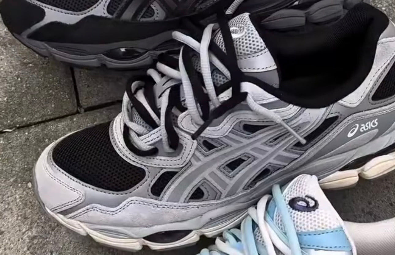 Asics Gel Black Grey