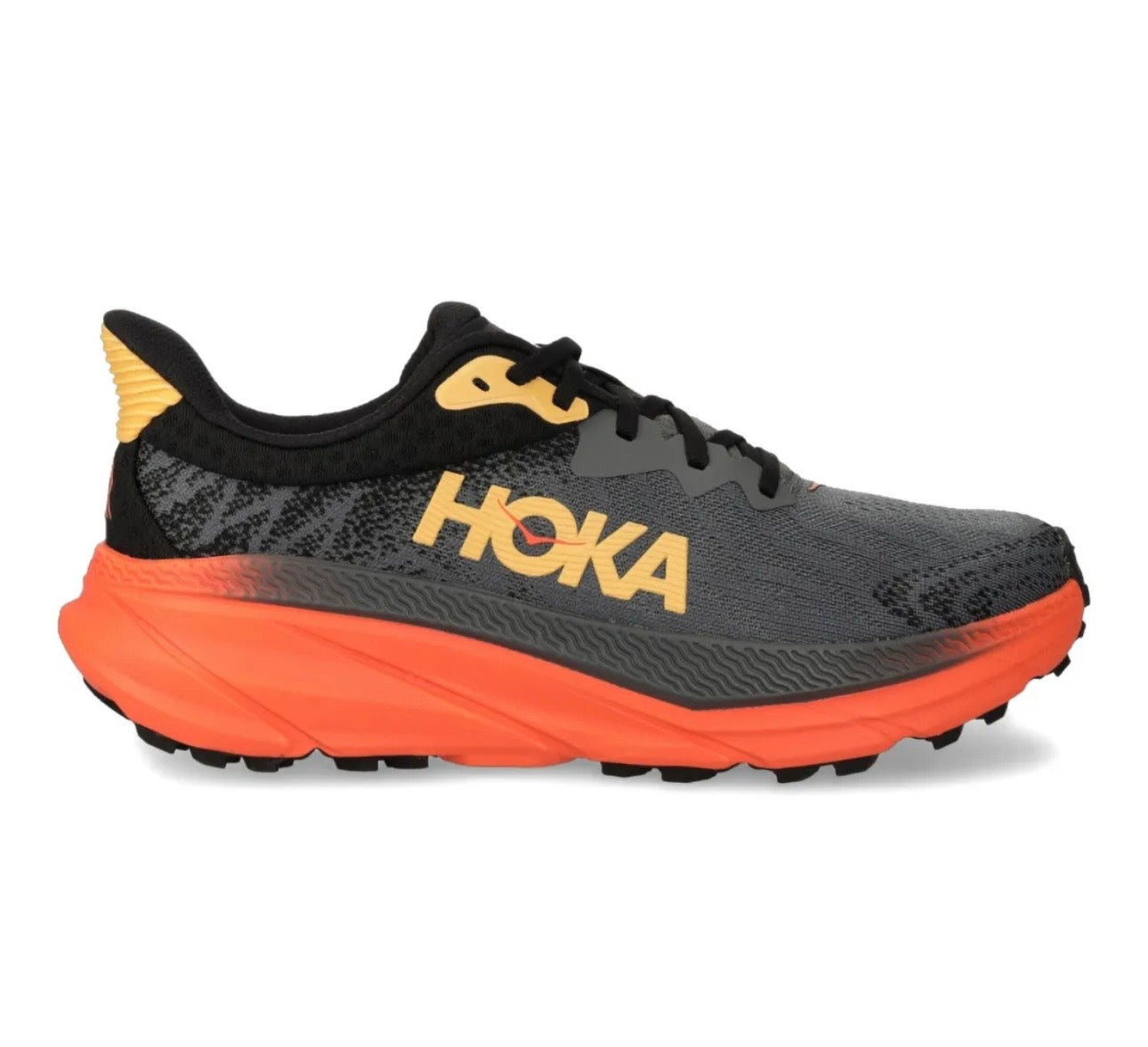 נעלי Hoka Challenger ATR Grey Orange Yellow מקוריות בעיצוב אופנתי עכשווי לקידום אתר