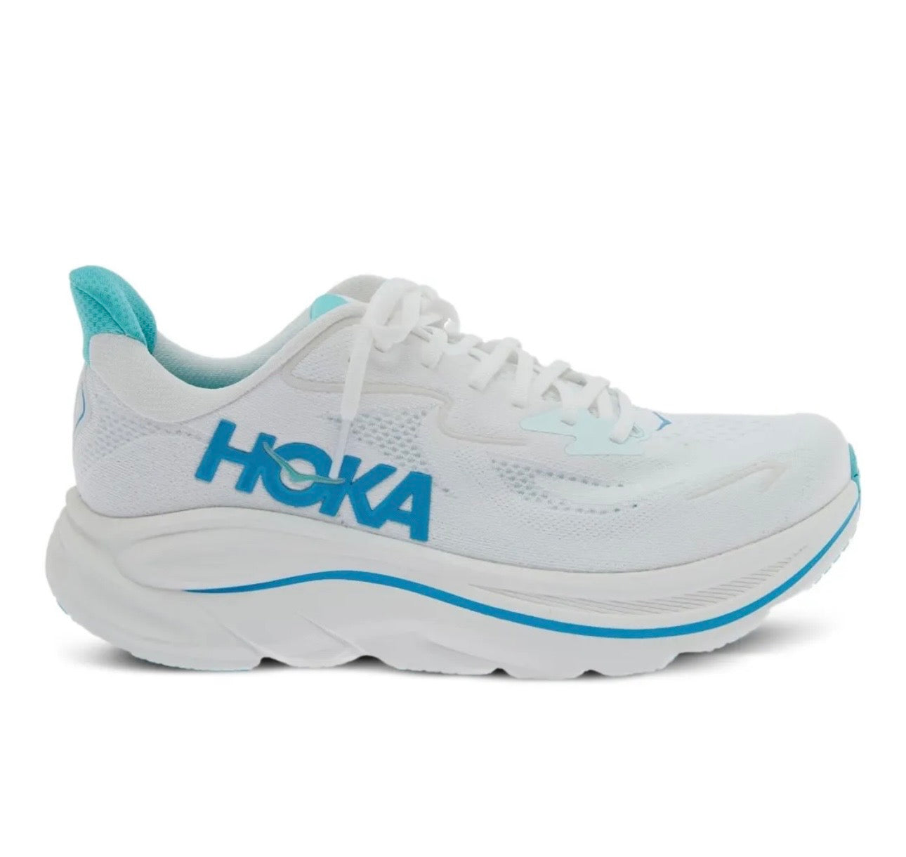 Hoka Clifton 10 White Blue