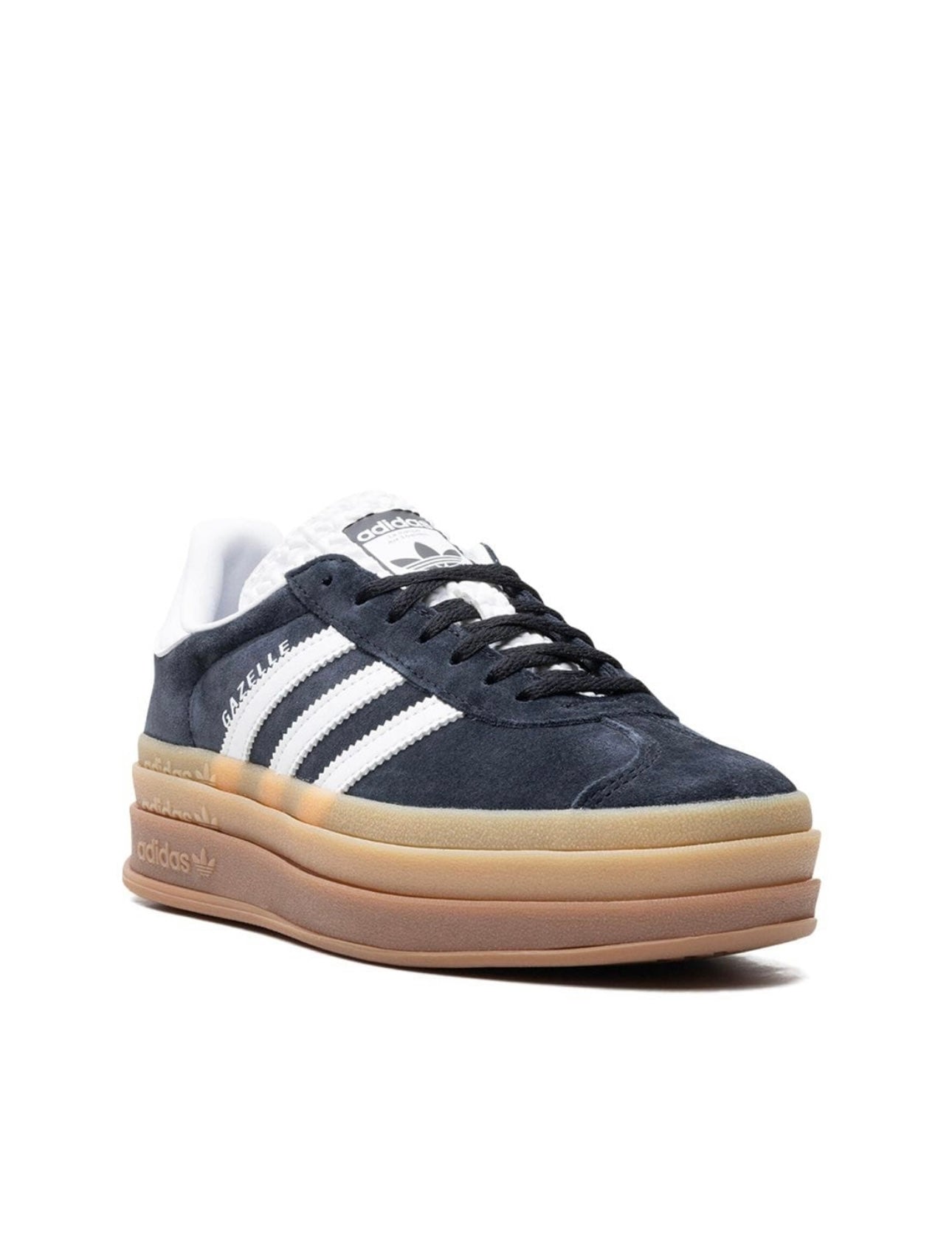 Adidas gazelle platform Black