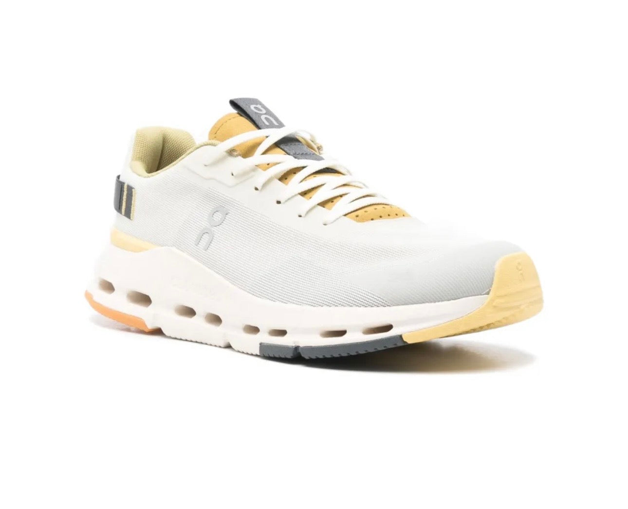 On Cloudnova Grey Yellow