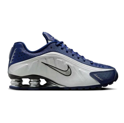 נעלי Nike Shox R4 Silver blue מקוריות בעיצוב אופנתי עכשווי לקידום אתר