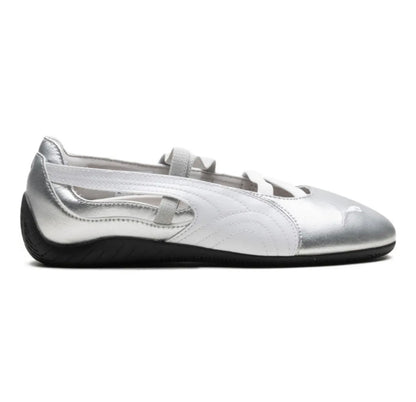 נעלי Puma Speedcat Ballet Silver מקוריות בעיצוב אופנתי עכשווי לקידום אתר