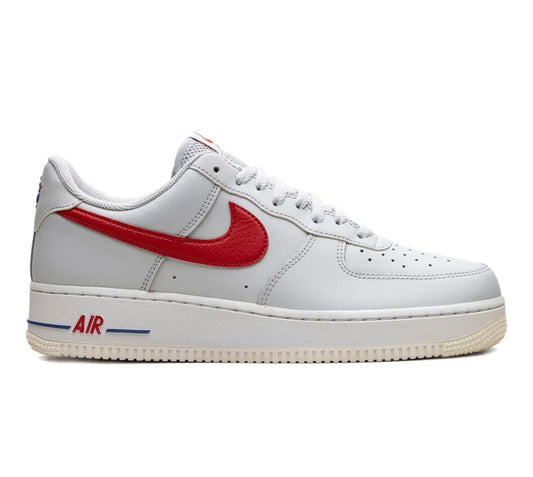 נעלי Nike AIR FORCE 1 Grey Red מקוריות בעיצוב אופנתי עכשווי לקידום אתר