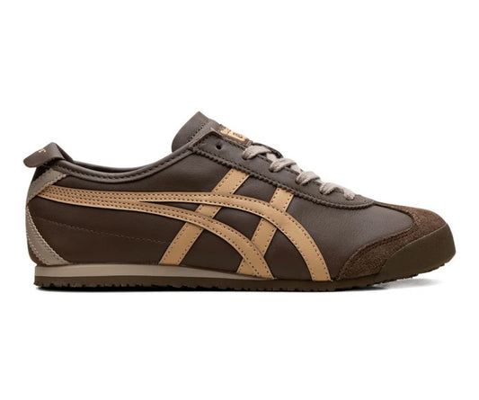 נעלי Onitsuka Tiger Mexico brown cream מקוריות בעיצוב אופנתי עכשווי לקידום אתר